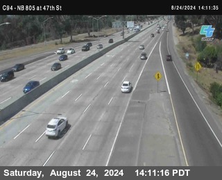 (C094) NB 805 : 47th Street (on ramp)