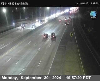 (C094) NB 805 : 47th Street (on ramp)