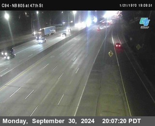 (C094) NB 805 : 47th Street (on ramp)