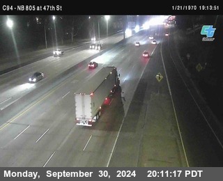 (C094) NB 805 : 47th Street (on ramp)