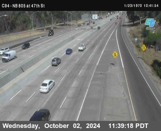 (C094) NB 805 : 47th Street (on ramp)