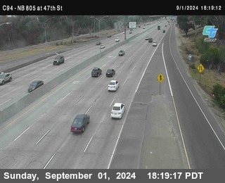 (C094) NB 805 : 47th Street (on ramp)