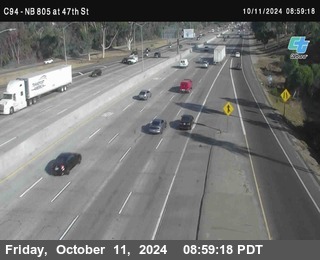 (C094) NB 805 : 47th Street (on ramp)