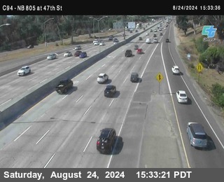 (C094) NB 805 : 47th Street (on ramp)