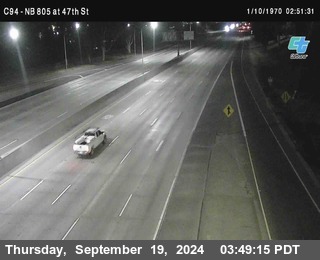 (C094) NB 805 : 47th Street (on ramp)