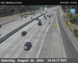 (C094) NB 805 : 47th Street (on ramp)