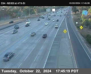 (C094) NB 805 : 47th Street (on ramp)