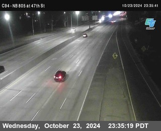 (C094) NB 805 : 47th Street (on ramp)