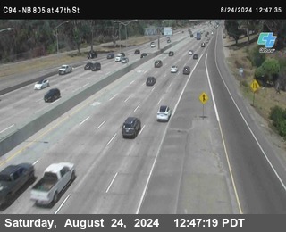 (C094) NB 805 : 47th Street (on ramp)