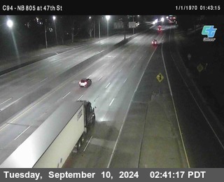 (C094) NB 805 : 47th Street (on ramp)