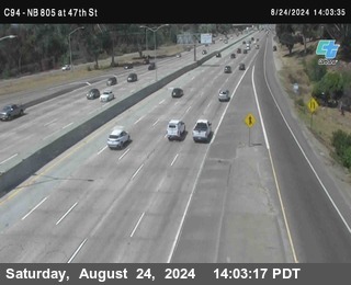 (C094) NB 805 : 47th Street (on ramp)