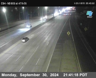 (C094) NB 805 : 47th Street (on ramp)