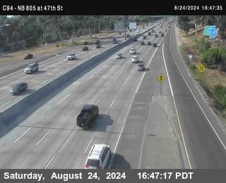 (C094) NB 805 : 47th Street (on ramp)