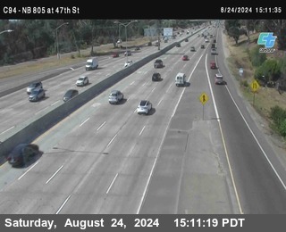 (C094) NB 805 : 47th Street (on ramp)