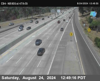 (C094) NB 805 : 47th Street (on ramp)