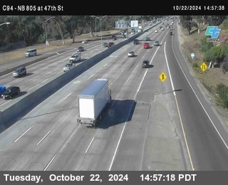 (C094) NB 805 : 47th Street (on ramp)