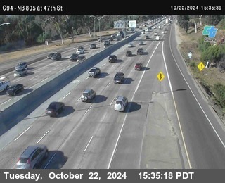 (C094) NB 805 : 47th Street (on ramp)