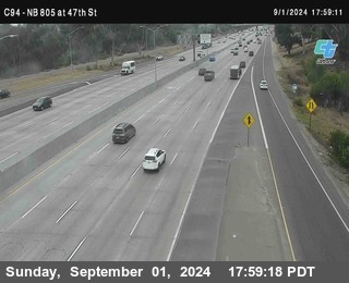 (C094) NB 805 : 47th Street (on ramp)