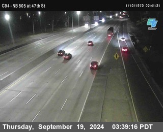 (C094) NB 805 : 47th Street (on ramp)