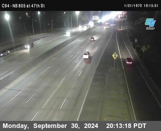 (C094) NB 805 : 47th Street (on ramp)