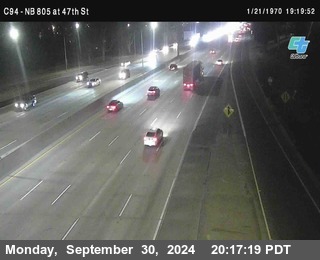 (C094) NB 805 : 47th Street (on ramp)