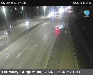 (C094) NB 805 : 47th Street (on ramp)