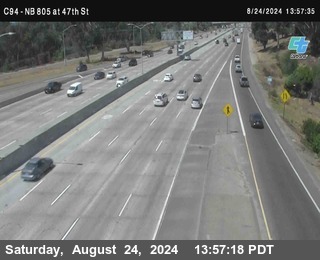 (C094) NB 805 : 47th Street (on ramp)