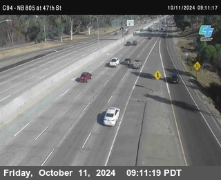 (C094) NB 805 : 47th Street (on ramp)