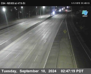 (C094) NB 805 : 47th Street (on ramp)