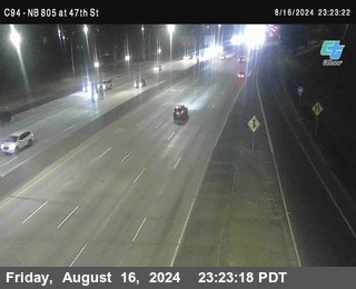 (C094) NB 805 : 47th Street (on ramp)