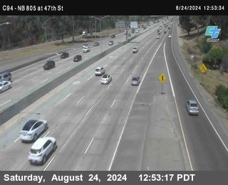 (C094) NB 805 : 47th Street (on ramp)