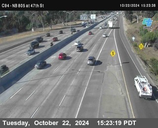 (C094) NB 805 : 47th Street (on ramp)