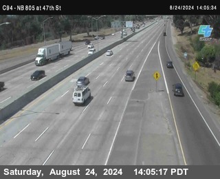 (C094) NB 805 : 47th Street (on ramp)