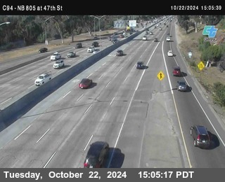 (C094) NB 805 : 47th Street (on ramp)