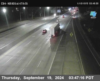 (C094) NB 805 : 47th Street (on ramp)