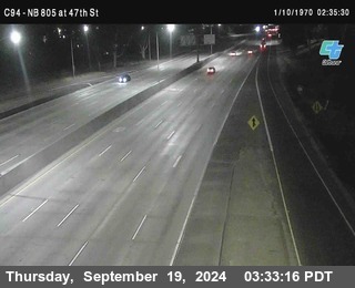 (C094) NB 805 : 47th Street (on ramp)