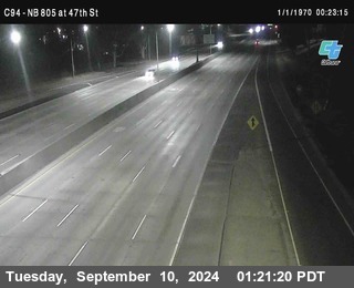 (C094) NB 805 : 47th Street (on ramp)