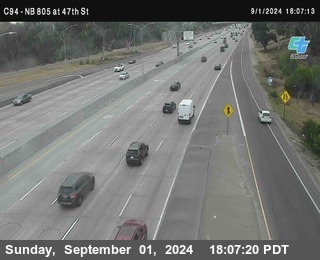 (C094) NB 805 : 47th Street (on ramp)