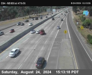 (C094) NB 805 : 47th Street (on ramp)