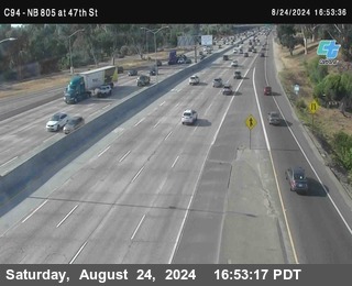 (C094) NB 805 : 47th Street (on ramp)