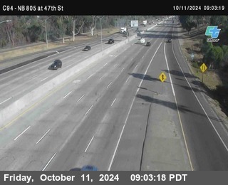 (C094) NB 805 : 47th Street (on ramp)