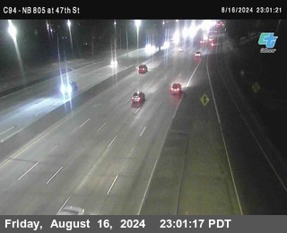 (C094) NB 805 : 47th Street (on ramp)