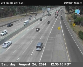 (C094) NB 805 : 47th Street (on ramp)