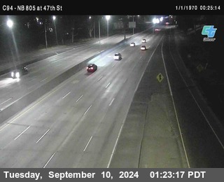 (C094) NB 805 : 47th Street (on ramp)