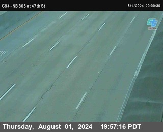 (C094) NB 805 : 47th Street (on ramp)