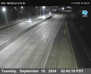 (C094) NB 805 : 47th Street (on ramp)