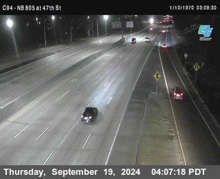 (C094) NB 805 : 47th Street (on ramp)