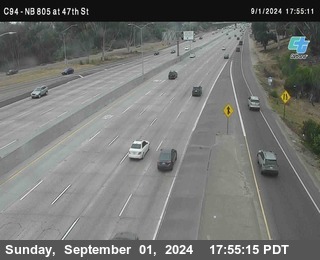 (C094) NB 805 : 47th Street (on ramp)