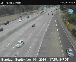 (C094) NB 805 : 47th Street (on ramp)