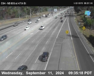 (C094) NB 805 : 47th Street (on ramp)